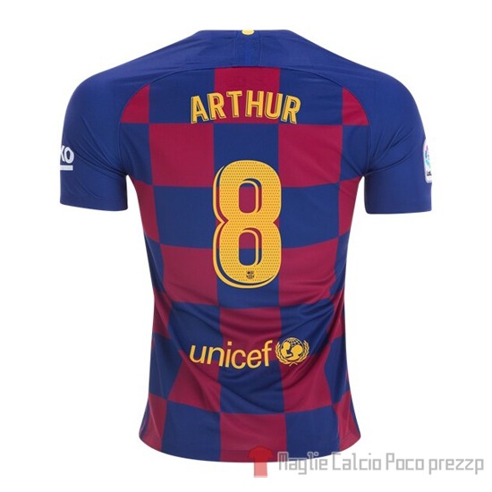 Maglia Barcellona Giocatore Arthur Home 2019/2020 - Clicca l'immagine per chiudere